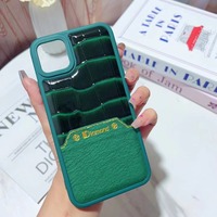 Coque de téléphone portable en cuir de luxe en silicone, accessoires, coque arrière pour iPhone 11 12 13 14 15 16 17 18 Pro Max