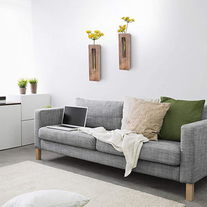 กระถางปลูกต้นไม้แก้วแบบแขวนผนังแนวเรโทร,แจกันหน่อดอกไม้ท่อทดสอบไม้เนื้อแข็งแจกันปลูกต้นไม้ในขวดแก้วตั้งโต๊ะ - Product Image 5