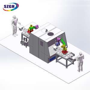 ذراع آلي سداسي المحاور، آلة صقل صناعية بحمولة 50 كجم، جهاز تلميع وطحن أوتوماتيكي للأجزاء المتحركة والصنابير وتجهيزات السيارات - Product Image 5