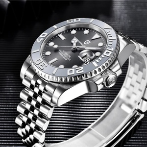 PAGANI DESIGN PD-1651 Sports Men <b>Mechanical</b> Wristwatch Sapphire Luxury Automatic <b>Watch</b> for Men Stainless Steel Waterproof Clock - Product Image 3
