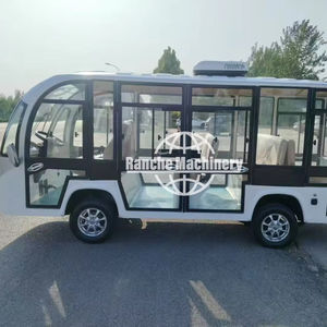 Meilleur prix, vente flash, bus touristique électrique intelligent, utilisé pour les parcs touristiques, avec porte - Product Image 1