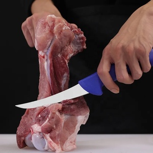 Coltello <span class=keywords><strong>da</strong></span> cucina <span class=keywords><strong>macellaio</strong></span> <span class=keywords><strong>Set</strong></span> 6 pz professionale in acciaio inox ristorante coltello per filetto di pesce con manico in plastica - Product Image 4