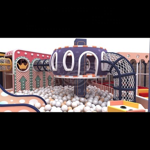 Aire de jeux souple pour enfants sur le thème du pays des rêves, personnalisée, grande scène commerciale - Product Image 4