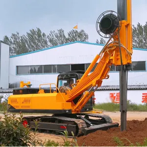 Hidráulica Multifunções Pile Driver Mini Pilling Machine