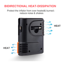 Bicycle Motorcycle Bikes Car 12V Portable Bike Tire Inflators air Compressor Car Tyre Pump Tire Inflators for Truck