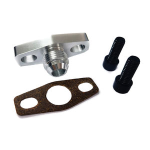 Universele Aluminium Auto Turbocompressor Kit An4 An6 An8 An10 Turbine Olie Uitlaat Reparatie Kit Tubing Flens Adapter - Product Image 1