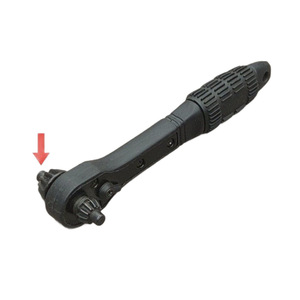 Clé à cliquet pour mandrin de perceuse, 10-13 mm, deux-en-un, universelle, en métal, pour accessoires de perceuse - Product Image 1