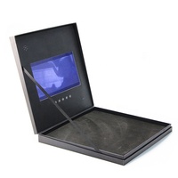 Écran LCD de luxe noir de 10.1 pouces de prix usine avec stratification mate pour la vidéo et la musique boîte-cadeau de cadre Photo de ruban EVA