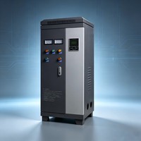 Armoire de commande de démarreur progressif JOEPOWER 22-250kW ES EZ SMRQ9-GA, panneau de démarrage progressif triphasé 380V/415V avec protection IP54