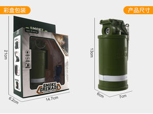 <span class=keywords><strong>Granada</strong></span> de humo creativa, sonido eléctrico, luz y música, modelo de utilería de humo, humidificadores de oficina, juguete en aerosol - Product Image 6