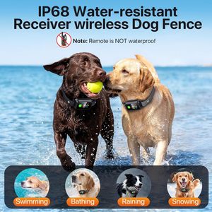 Sistema de Cerca Inalámbrica para Perros Fawnalge X802 Recargable con Alcance de 25-3500 pies para Perros Pequeños, Medianos y Grandes - Product Image 6