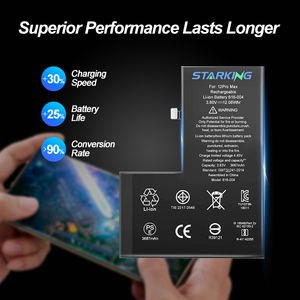 Batteries numériques de remplacement au lithium-ion pour <span class=keywords><strong>iPhone</strong></span> 6S 7 11 Plus 12 Pro 8 5 6S X <span class=keywords><strong>XR</strong></span> 13 14 15 Pro Max Thinkcentre Mobile - Product Image 5