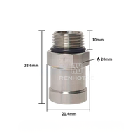 Prise de raccordement DN03 UQDB02 pour système de refroidissement liquide sans goutte