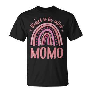 Camiseta Momo S para el Día de la Madre, camiseta Momo bendecida para el Día de la Madre - Product Image 1