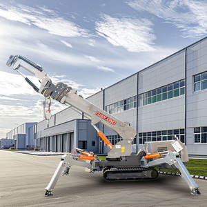 2 Tonnen 4 Tonnen <span class=keywords><strong>3</strong></span> Tonnen 6,5m 10m 15m Kompakter Hydraulischer Ausleger Mikro-Größe Ferngesteuerter Tragbarer Raupenkran - Product Image 1