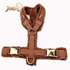 Fábrica Personalizado Personalizado Fácil Caminhada Nenhuma Puxação Pet Dog Sherpa Wool Dog <span class=keywords><strong>Harness</strong></span> - Product Image 4