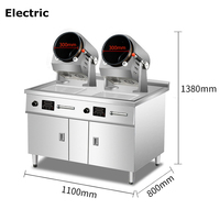 Machine à riz frit pour restaurant, robot cuisinier intelligent, wok à gaz, machine de cuisson automatique, robot de cuisson intelligent pour hôtel