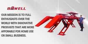 Promotion : Pont élévateur hydraulique à ciseaux type Y BAIWO K-588-80T 5T 6T 8T 4000kg pour camionnettes et fourgonnettes légères – Durée de vie 10 ans - Product Image 3