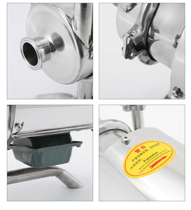Pompe centrifuge en acier inoxydable de qualité alimentaire, fournisseur chinois, vente chaude, OEM pour lait, boissons et autres produits. - Product Image 2
