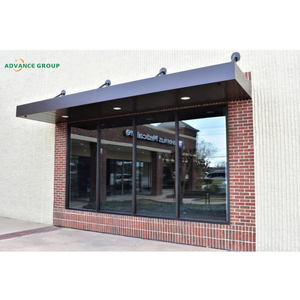 <span class=keywords><strong>Auvent</strong></span> mural personnalisé en aluminium pour entrée de bâtiment commercial, fabricant d'auvents pour <span class=keywords><strong>porte</strong></span> de magasin - Product Image 4