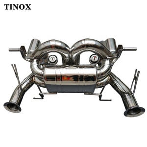 Tubos de Escape Cat-back de Acero Inoxidable de Alto Rendimiento para Lamborghini Aventador SVJ - Product Image 3