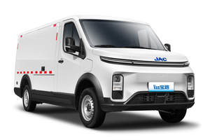 इलेक्ट्रिक वैन ट्रक जैक 4x2 इलेक्ट्रिक बेड़े वाहन खाद्य ट्रक वैन इलेक्ट्रिक माल परिवहन संस्करण 5 टन ट्रक वैन - Product Image 3