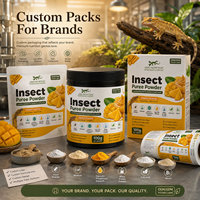 Purée en poudre pour reptiles et insectes exotiques, pâte molle, purée de fruits, soutien à la reproduction, stimulant d'appétit, santé intestinale