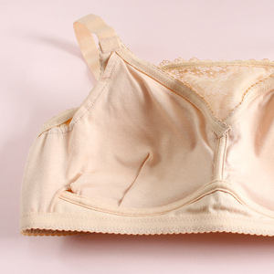 Vente directe usine <span class=keywords><strong>Soutien</strong></span>-<span class=keywords><strong>gorge</strong></span> post-opératoire pour mastectomie en silicone, à couvrance totale, sans armatures, en dentelle fine, avec rembourrage en silicone pour une meilleure tenue et maintien - Product Image 3