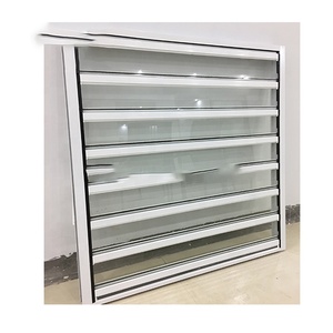 Thiết Kế Hiện Đại Jalousie <span class=keywords><strong>Windows</strong></span> Ở Philippines Cửa Văn Phòng Với Cửa Sổ Kính - Product Image 5