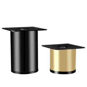 Patas de Muebles Yuehuachen de Acero Inoxidable en Negro y Dorado, 3cm, 5cm, 8cm, 10cm, 12cm, 15cm, Diseño Moderno y Resistente para Sofá, Gabinete, Cama - Product Image 2