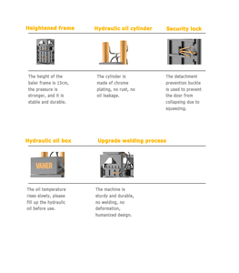 Máy Đóng Kiện Ép Thủy Lực Phế Liệu Phế Liệu Nhà Máy Trung Quốc Máy Đóng Kiện Nhựa - Product Image 6