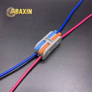 Мини-рычажные гайки, 1-1/2-2/3-3/2-4/3-6P, компактные нажимные проволочные соединители, медные контакты, нейлоновый материал, силовые приложения - Product Image 3