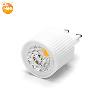Lámpara LED de Cristal Cerámica de 3 Vatios, Regulable, AC 230V, Ra80, Reflector de 38 Grados, Sin Parpadeo, Foco G9, Residencial