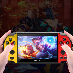 Console de jeu portable, version améliorée X7, écran HD de 4,3 pouces, rétro, nostalgie, 8 Go, lecteurs de jeux portables pour enfants - Product Image 2