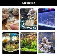 Bâton d'époxy rapide WBG pour aquarium, pour roches, sans danger pour les poissons, récif marin, corail vivant, non toxique