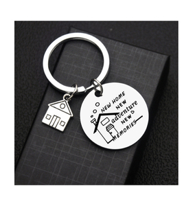 <strong>New</strong> <strong>Home</strong> <strong>New</strong> Adventures <strong>New</strong> Memories Keychain Customized Personalized <strong>New</strong> <strong>Home</strong> House Housewarming Gift <strong>Keyring</strong> - Product Image 5