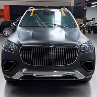 Kit de modification et de mise à niveau X167 pour Mercedes-Benz GLS (2013-2019) : Pare-chocs avant et arrière, panneaux de porte, marchepieds électriques, vitres triangulaires