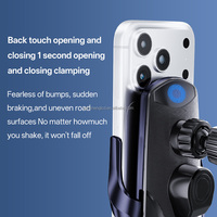 Smart Products 2026 15W Fast Charging Wireless Car Charger with Phone Holder Compatible iPhone 17 Pro Max 16 14 13 12 Earphone