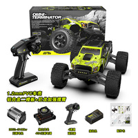 Leilaolo - Coche de Control Remoto RC Terminator Todo Terreno de Alta Velocidad, con Cuatro Ruedas, Alcance de 100 Metros, Listo para Usar, Cargador con Cable USB