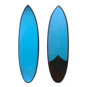 Nouvelle Planche de Paddle pour Adulte en Fibre de Verre EPS Non Gonflable, Noir et Blanc, Planche de Surf en Mousse, Petite Planche de Loisirs 24 Non Gonflable - Product Image 3