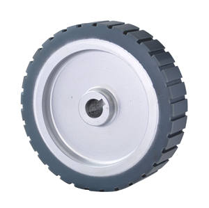 Núcleo de alumínio 125x30mm, poliuretano agv condução caster - Product Image 1