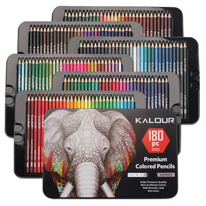 KALOUR ARTIST Metallic Colored <span class=keywords><strong>180</strong></span> Colors Juego de lápices de dibujo - Product Image 5