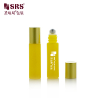 Flacon roll-on cosmétique de luxe personnalisé de 10 ml avec un excellent massage