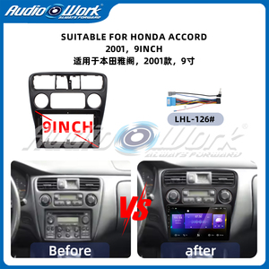 Vente en gros : Lecteur <span class=keywords><strong>DVD</strong></span> vidéo pour voiture Honda Accord 2001, cadre d'autoradio, cadre de voiture - Product Image 2