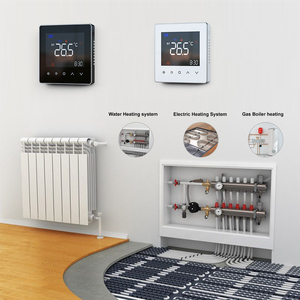 Termostato programable LCD grande para calefacción por <span class=keywords><strong>suelo</strong></span> <span class=keywords><strong>radiante</strong></span>, termostato WIFI para calefacción eléctrica <span class=keywords><strong>radiante</strong></span>, <span class=keywords><strong>caldera</strong></span> de gas y agua - Product Image 3