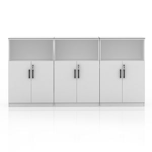 Placards de haute qualité casier de classement pleine hauteur Documents <span class=keywords><strong>bureau</strong></span> armoire de <span class=keywords><strong>rangement</strong></span> en bois bibliothèque en bois massif classeur - Product Image 2