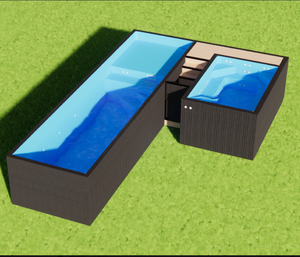 <span class=keywords><strong>Piscine</strong></span> en fibre de verre sur mesure 3,2m x 8m, fournisseur chinois, <span class=keywords><strong>piscine</strong></span> extérieure en PRV pour villa, jardin et usage résidentiel - Product Image 4