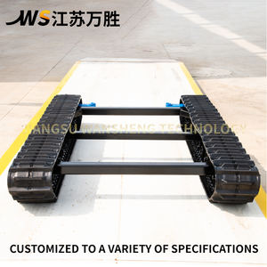 Hobbypioneer — châssis de chenilles à moteur hydraulique, base en caoutchouc pour véhicules agricoles, ybs-330230 - Product Image 4