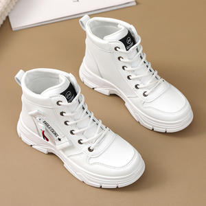 Botas de nieve casuales de tacón plano impermeables con cordones y malla para mujer, estilo mocasín, otoño 2026, venta al por mayor - Product Image 2