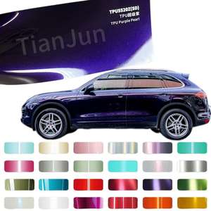 Vinilo mate 3M para envolver, película PPF de TPU protectora, autoregenerable, súper brillante, película PPF de TPU azul, rollo de PPF para coche, TPU de color. - Product Image 1